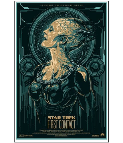 Star Trek First Contact Ken Taylor poster