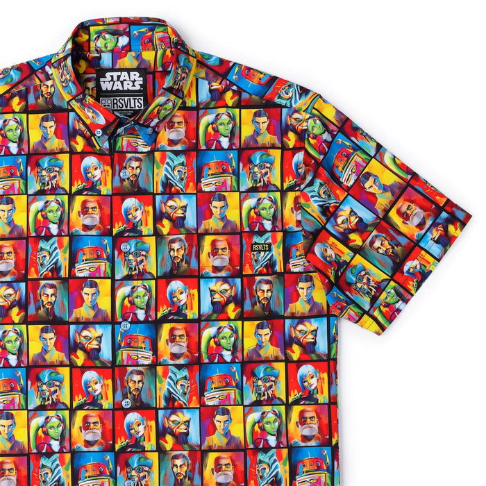 RSVLTS XS Star Wars Star Wars™ "Artistic Rebellion – KUNUFLEX Short Sleeve Shirt Star Wars™ "Artistic Rebellion – KUNUFLEX Short Sleeve Shirt