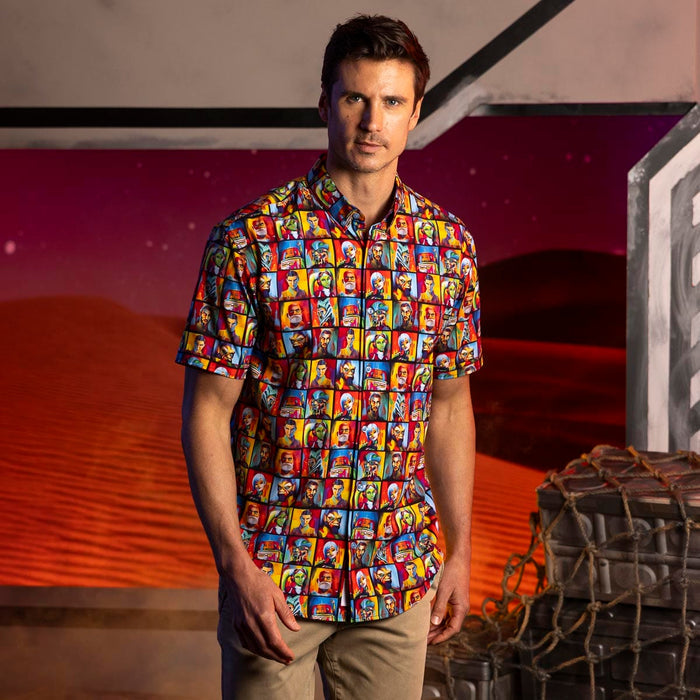 RSVLTS Star Wars Short Sleeve Shirt Star Wars™ "Artistic Rebellion" – KUNUFLEX Short Sleeve Shirt Star Wars™ "Artistic Rebellion" – KUNUFLEX Short Sleeve Shirt