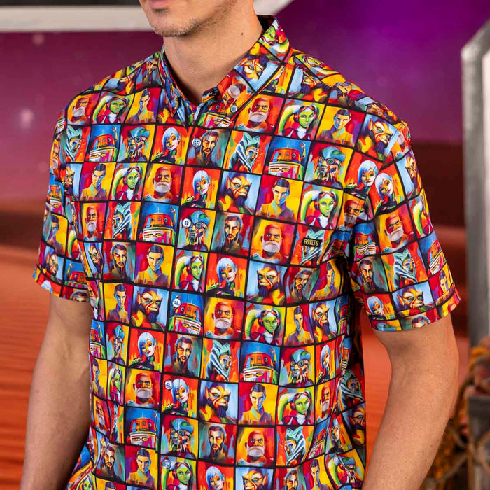 RSVLTS Star Wars Short Sleeve Shirt Star Wars™ "Artistic Rebellion" – KUNUFLEX Short Sleeve Shirt Star Wars™ "Artistic Rebellion" – KUNUFLEX Short Sleeve Shirt