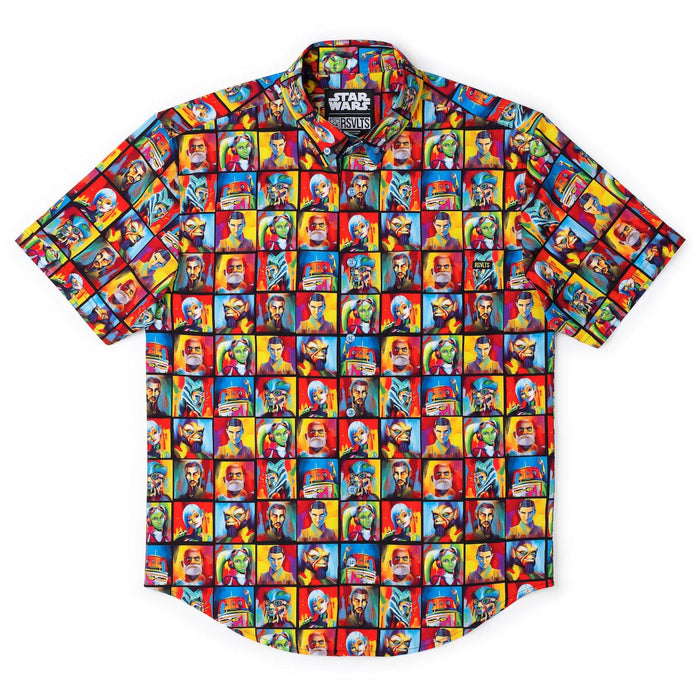 RSVLTS Star Wars Star Wars™ "Artistic Rebellion – KUNUFLEX Short Sleeve Shirt Star Wars™ "Artistic Rebellion – KUNUFLEX Short Sleeve Shirt
