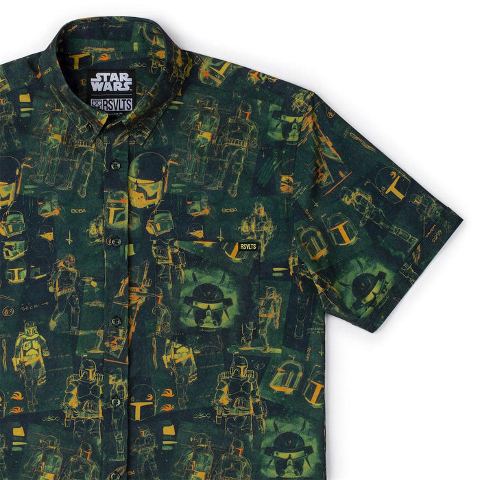 RSVLTS XS Star Wars Short Sleeve Shirt Star Wars™ "Building a Bounty Hunter" – KUNUFLEX Short Sleeve Shirt Star Wars™ "Building a Bounty Hunter" – KUNUFLEX Short Sleeve Shirt