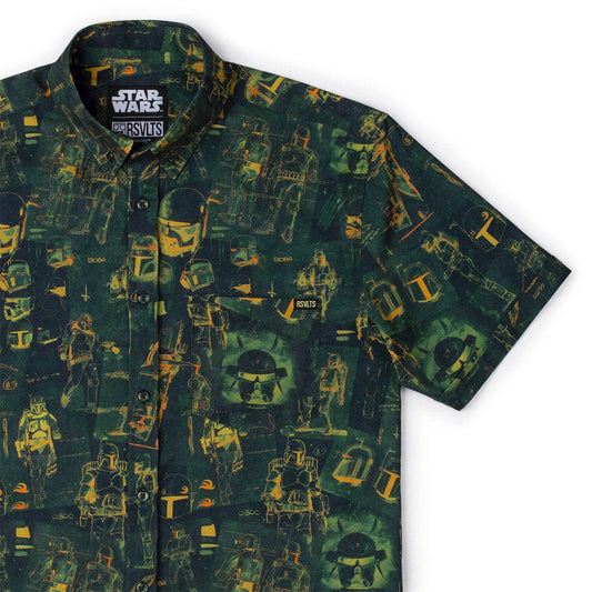 RSVLTS XS Star Wars Short Sleeve Shirt Star Wars™ "Building a Bounty Hunter" – KUNUFLEX Short Sleeve Shirt Star Wars™ "Building a Bounty Hunter" – KUNUFLEX Short Sleeve Shirt
