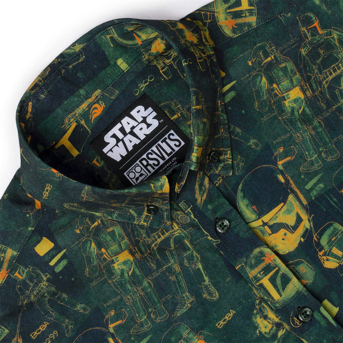 RSVLTS Star Wars Short Sleeve Shirt Star Wars™ "Building a Bounty Hunter" – KUNUFLEX Short Sleeve Shirt Star Wars™ "Building a Bounty Hunter" – KUNUFLEX Short Sleeve Shirt