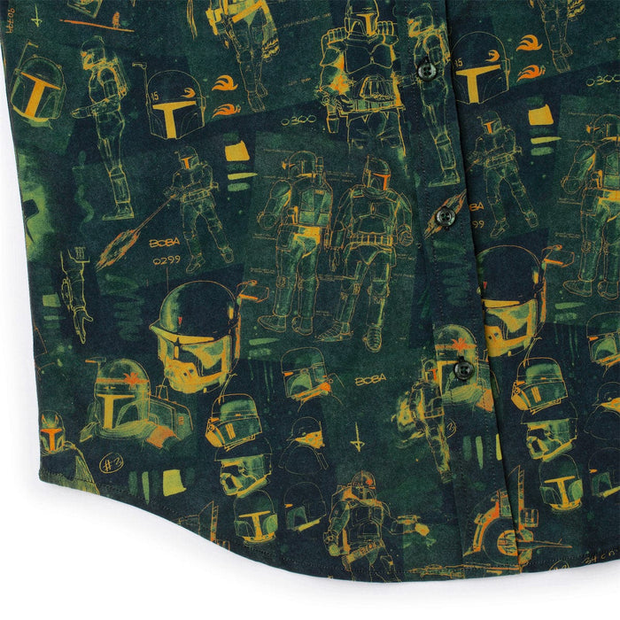 RSVLTS Star Wars Short Sleeve Shirt Star Wars™ "Building a Bounty Hunter" – KUNUFLEX Short Sleeve Shirt Star Wars™ "Building a Bounty Hunter" – KUNUFLEX Short Sleeve Shirt