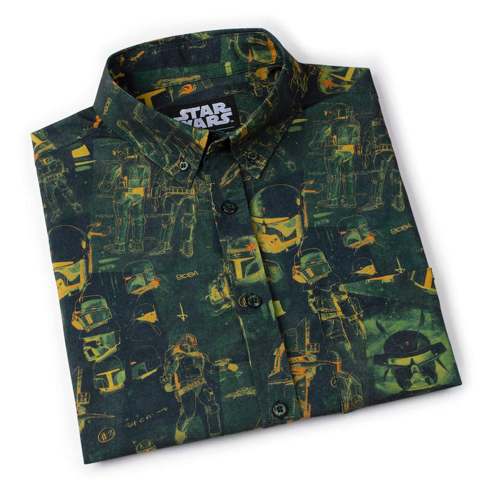 RSVLTS Star Wars Short Sleeve Shirt Star Wars™ "Building a Bounty Hunter" – KUNUFLEX Short Sleeve Shirt Star Wars™ "Building a Bounty Hunter" – KUNUFLEX Short Sleeve Shirt