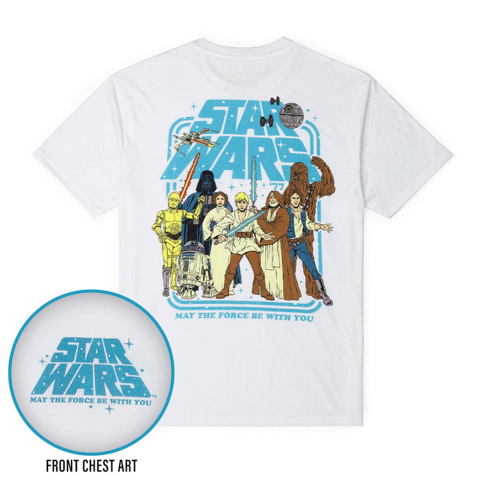 RSVLTS Star Wars Crewneck T-shirt Star Wars™ "Retro ‘77" – Crewneck Tee Star Wars™ "Retro ‘77" – Crewneck Tee