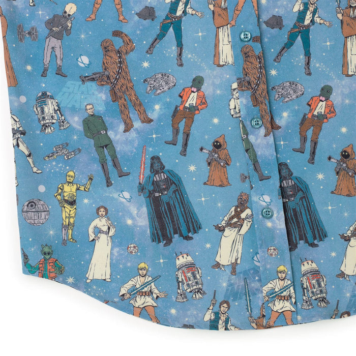 RSVLTS Star Wars Short Sleeve Shirt Star Wars™ "Retro ‘77" – KUNUFLEX Short Sleeve Shirt Star Wars™ "Retro ‘77" – KUNUFLEX Short Sleeve Shirt