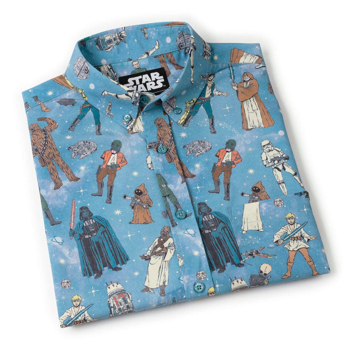 RSVLTS Star Wars Short Sleeve Shirt Star Wars™ "Retro ‘77" – KUNUFLEX Short Sleeve Shirt Star Wars™ "Retro ‘77" – KUNUFLEX Short Sleeve Shirt