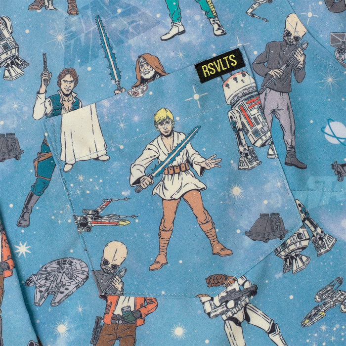 RSVLTS Star Wars Women's Short Sleeve Shirt Star Wars™ "Retro ‘77" – Women's KUNUFLEX Short Sleeve Shirt Star Wars™ "Retro ‘77" – Women's KUNUFLEX Short Sleeve Shirt