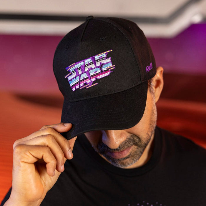 RSVLTS Star Wars Hat Star Wars™ "Synthwave Logo" – 5-Panel Curved Brim Hat Star Wars™ "Synthwave Logo" – 5-Panel Curved Brim Hat