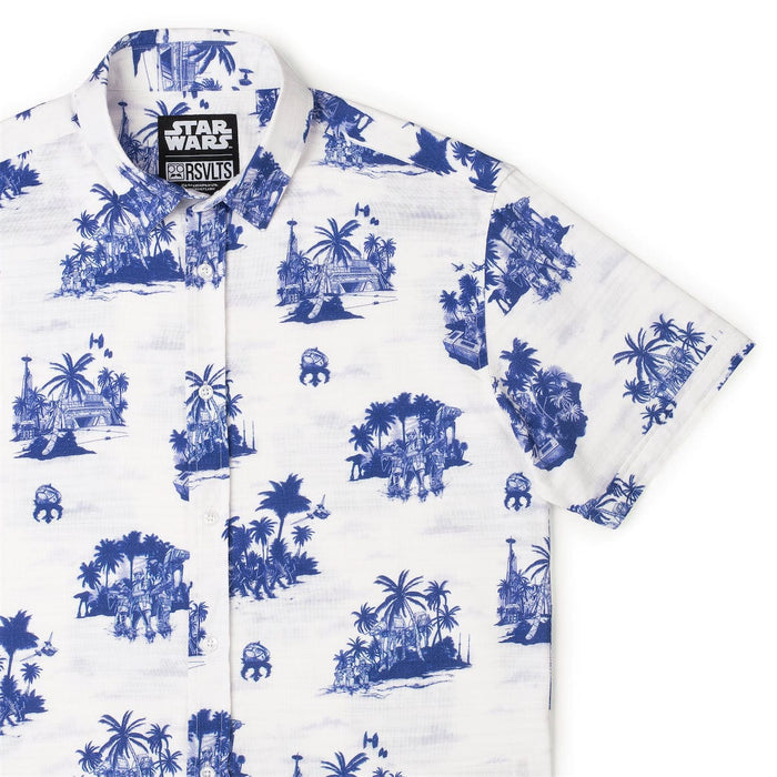 RSVLTS XXS Star Wars Bamboo Short Sleeve Shirt Star Wars™ "Tide of the Battle" – Bamboo Short Sleeve Shirt Star Wars™ "Tide of the Battle" – Bamboo Short Sleeve Shirt