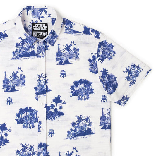 RSVLTS XXS Star Wars Bamboo Short Sleeve Shirt Star Wars™ "Tide of the Battle" – Bamboo Short Sleeve Shirt Star Wars™ "Tide of the Battle" – Bamboo Short Sleeve Shirt