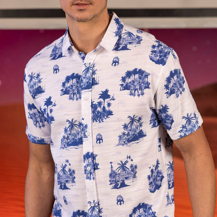 RSVLTS Star Wars Bamboo Short Sleeve Shirt Star Wars™ "Tide of the Battle" – Bamboo Short Sleeve Shirt Star Wars™ "Tide of the Battle" – Bamboo Short Sleeve Shirt