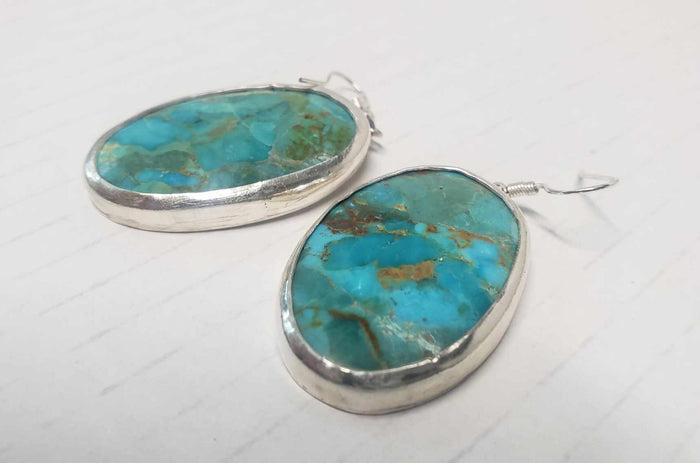 Sterling Silver Turquoise Earrings