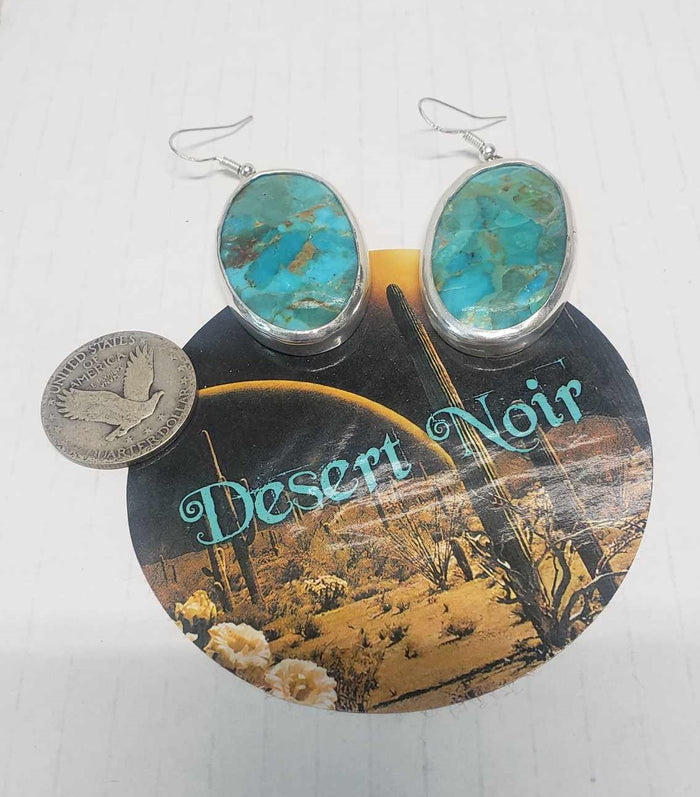 Sterling Silver Turquoise Earrings