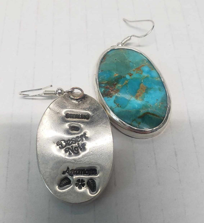 Sterling Silver Turquoise Earrings