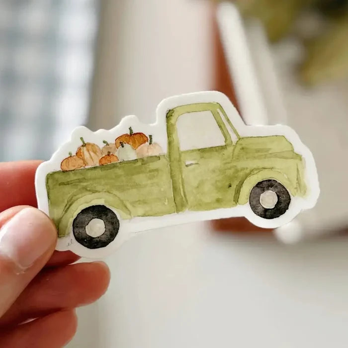 Sticker - Pumpkin Truck
