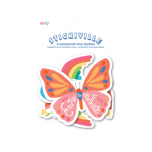 Stickiville Dream vinyl stickers in packaging
