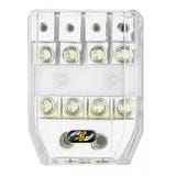 Stinger MIDI Fuse Holder Distribution Block 1/0 4 Gauge Input 4/8 Gauge Output Stinger distribution blocks feature a resistant Shockrome which rejects corrosion and enhances conductivity-SHD821 Hannah's Variety Store