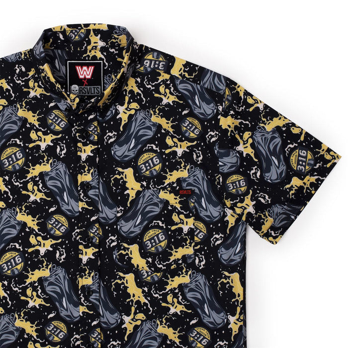 RSVLTS WWE Short Sleeve Shirt Stone Cold “Can of Whoopass” – KUNUFLEX Short Sleeve Shirt