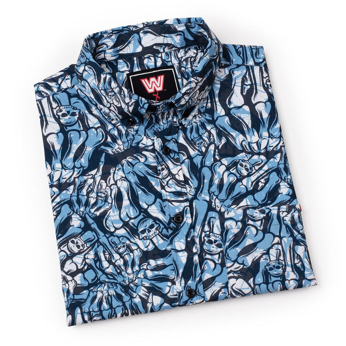 RSVLTS WWE Short Sleeve Shirt Stone Cold Steve Austin "Stone Cold Salute" – KUNUFLEX Short Sleeve Shirt