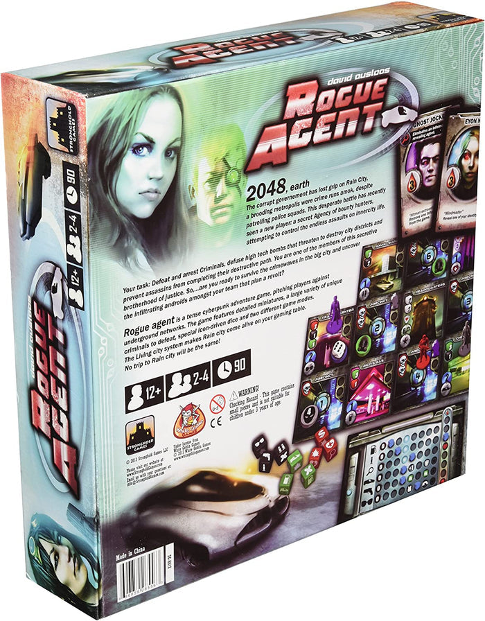 Stronghold Games Board Game Rogue Agent