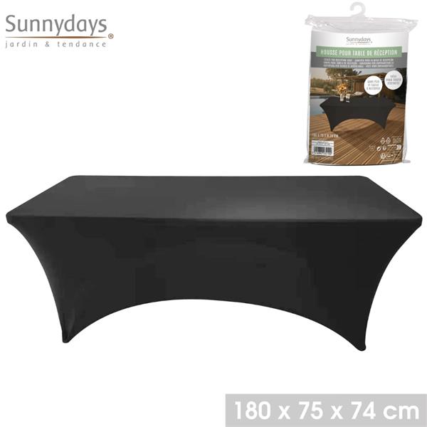 Sunnydays Spandex Table Cover - Black