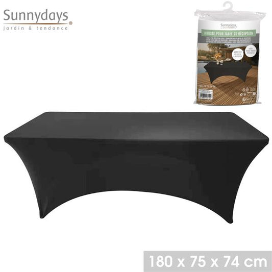 Sunnydays Spandex Table Cover - Black