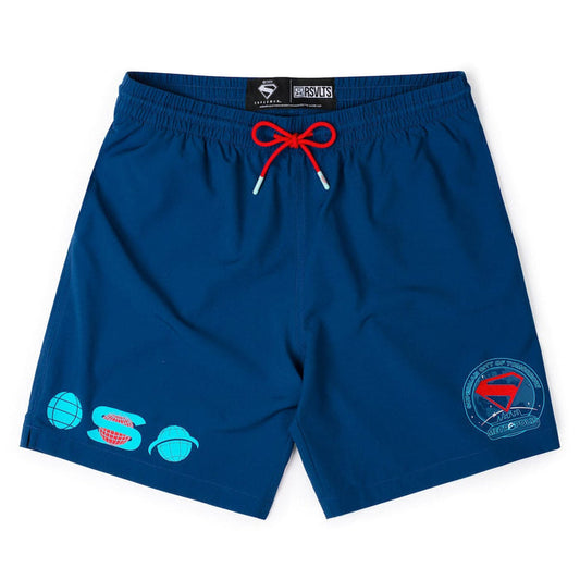 RSVLTS S Superman Hybrid Shorts DC Superman™ "City of Tomorrow" – Hybrid Shorts DC Superman™ "City of Tomorrow" – Hybrid Shorts