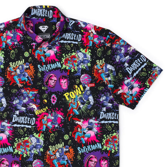 RSVLTS XS Superman Short Sleeve Shirt DC Superman™ "Darkseid of the BOOM!" – KUNUFLEX Short Sleeve Shirt DC Superman™ "Darkseid of the BOOM!" – KUNUFLEX Short Sleeve Shirt