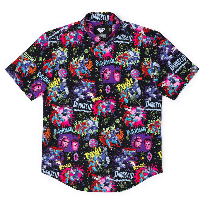 RSVLTS Superman Short Sleeve Shirt DC Superman™ "Darkseid of the BOOM!" – KUNUFLEX Short Sleeve Shirt DC Superman™ "Darkseid of the BOOM!" – KUNUFLEX Short Sleeve Shirt