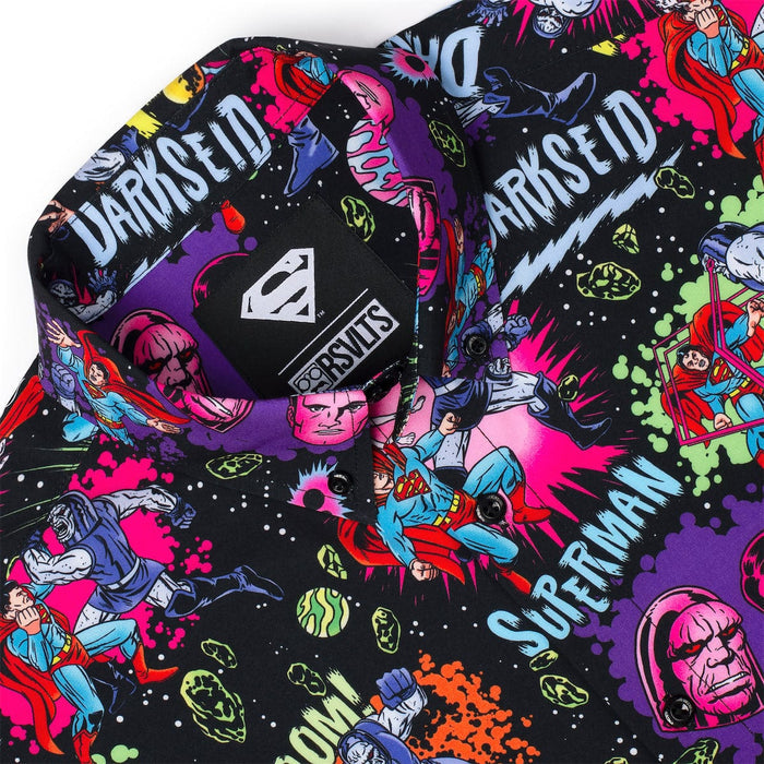 RSVLTS Superman Short Sleeve Shirt DC Superman™ "Darkseid of the BOOM!" – KUNUFLEX Short Sleeve Shirt DC Superman™ "Darkseid of the BOOM!" – KUNUFLEX Short Sleeve Shirt