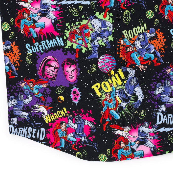 RSVLTS Superman Short Sleeve Shirt DC Superman™ "Darkseid of the BOOM!" – KUNUFLEX Short Sleeve Shirt DC Superman™ "Darkseid of the BOOM!" – KUNUFLEX Short Sleeve Shirt
