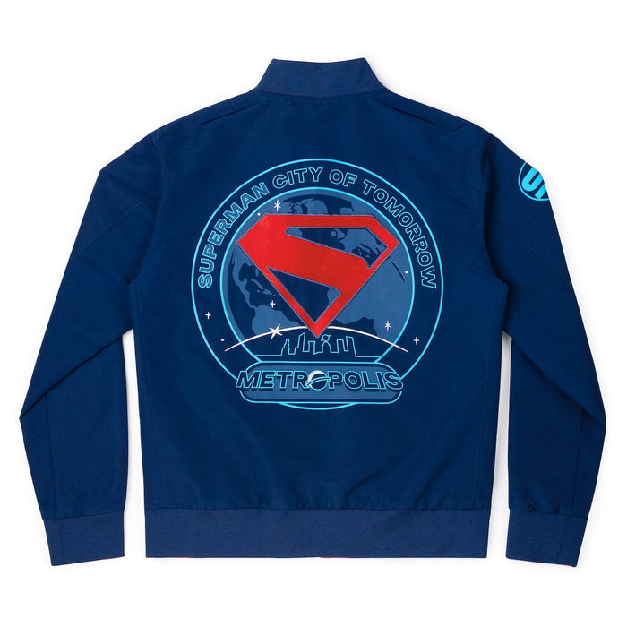 RSVLTS Superman Jacket DC Superman™ "Metropolis Meteors" – Reversible Bomber Jacket DC Superman™ "Metropolis Meteors" – Reversible Bomber Jacket