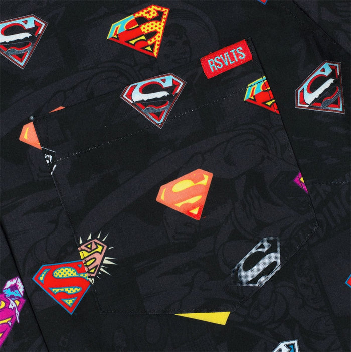 RSVLTS Superman Women's Short Sleeve Shirt DC Superman™ "Symbols of Hope" – Women's KUNUFLEX Short Sleeve Shirt DC Superman™ "Symbols of Hope" – Women's KUNUFLEX Short Sleeve Shirt