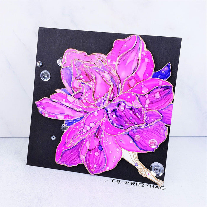 Sweet Gardenia Digital Stamp - Alex Syberia Designs