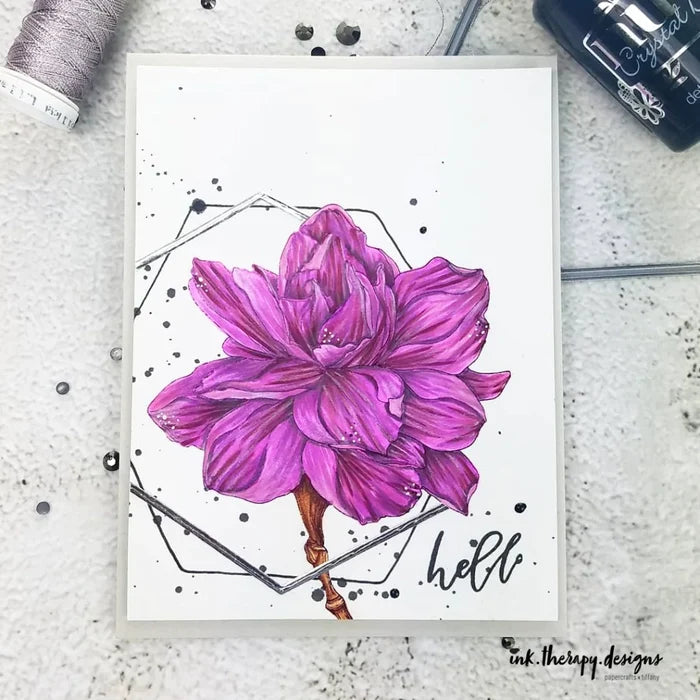 Sweet Gardenia Digital Stamp - Alex Syberia Designs