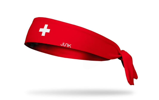 Switzerland Flag Tie Headband - View 1