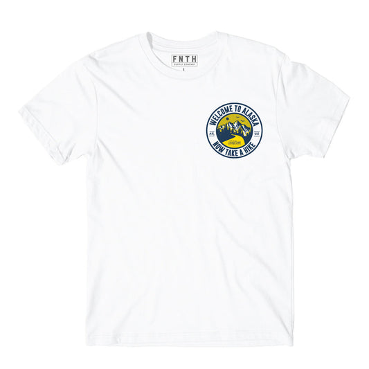 Take A Hike White T-Shirt
