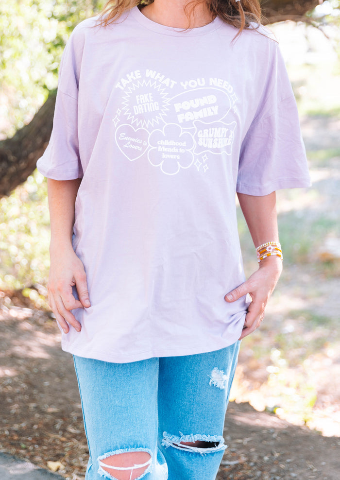 take what you need tee