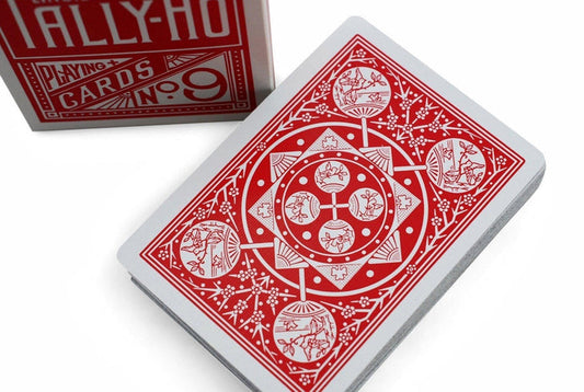 Tally Ho Fan Back Playing Cards by US Playing Card Co.