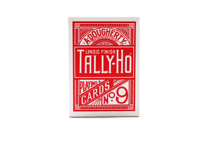 Tally Ho Fan Back Playing Cards by US Playing Card Co.