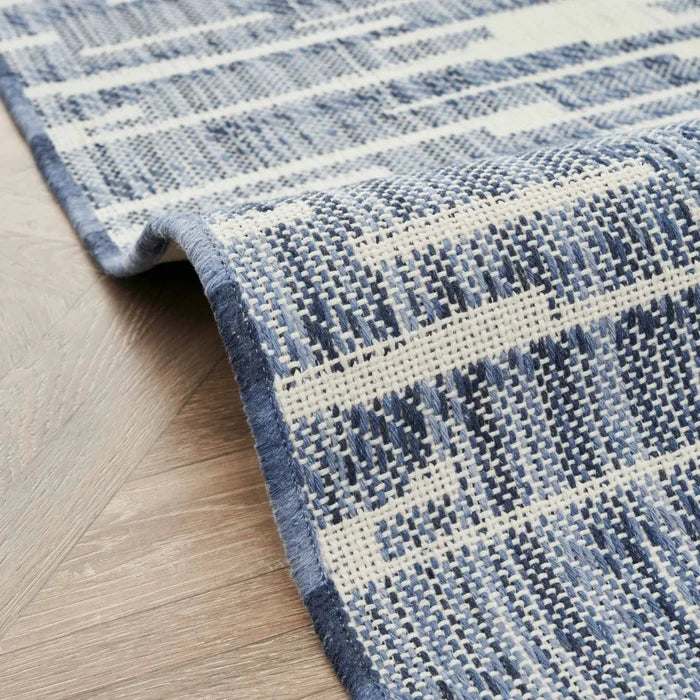 Tapis Kaşmir Halı Dogasever Ayaz en coton recyclé, 160 x 230 cm