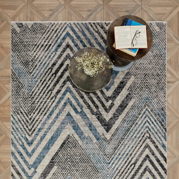 Tapis Kaşmir Halı Dogasever Zelve animaux recyclé, 160 x 230 cm