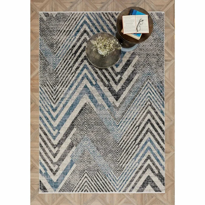 Tapis Kaşmir Halı Dogasever Zelve animaux recyclé, 160 x 230 cm