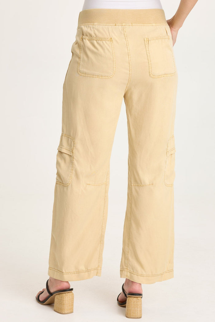 XCVI Taran Twill Sleek Cargo Pant