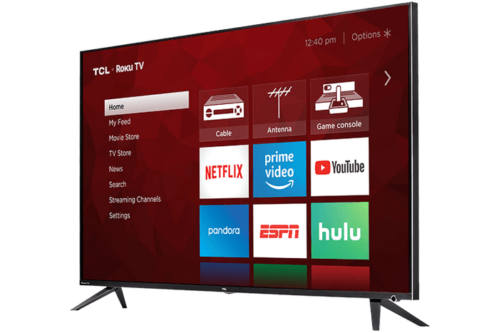 TCL 55" 4K UHD Dolby Vision HDR Roku Smart TV(Refurbished) Tv's ONLY for delivery in San Diego and Tijuana