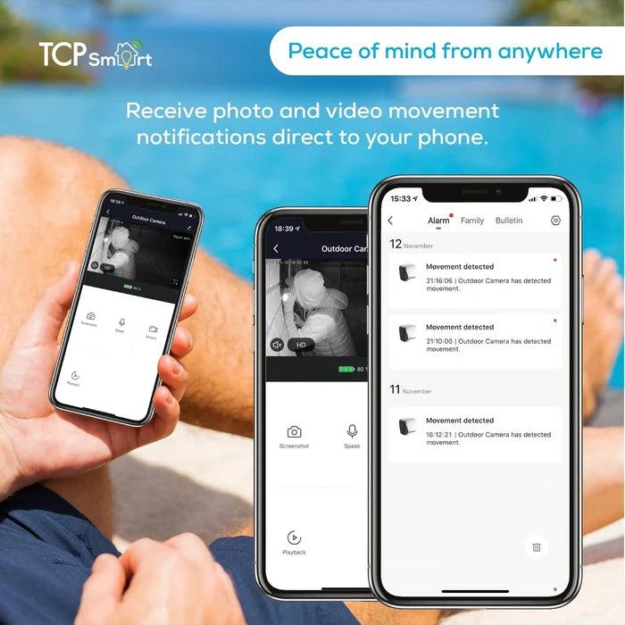 TCP Smart WiFi Outdoor Camera