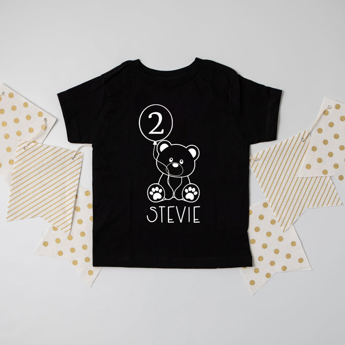 Teddy Bear Themed 2nd Birthday T-shirt